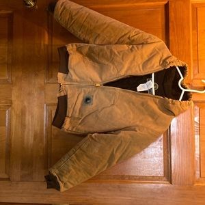 Berne Apparel hooded child’s size 14-16 jacket.